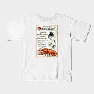 1897 Stuttgart Culinary Convention Kids T-Shirt